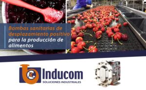 Bombas sanitarias de desplazamiento positivo para la producción de alimentos